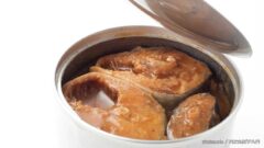 サバの味噌煮缶の画像