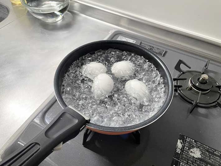 煮卵の写真