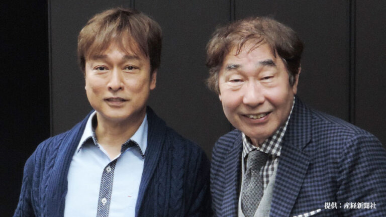 俳優の太川陽介さんとタレントの蛭子能収さんの写真