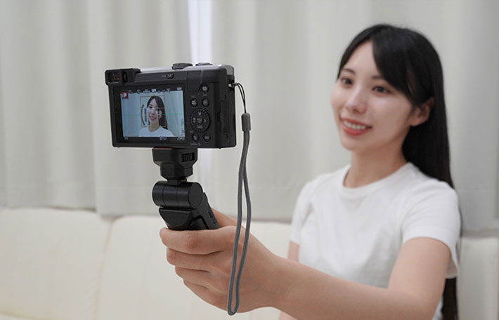 Vlogモニター『Vlog Grip』の写真